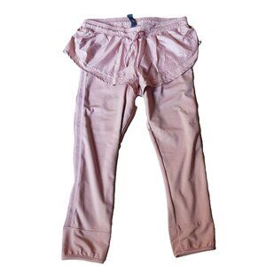 Adidas by Stella McCartney Pink Shorts over Leggings S